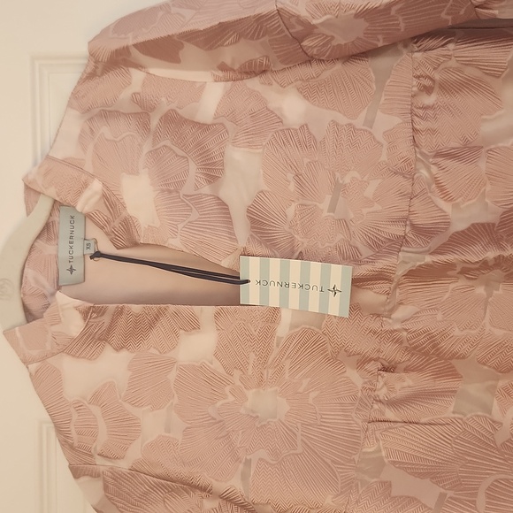 Tuckernuck Jaquered Edith  Blouse - Picture 3 of 5